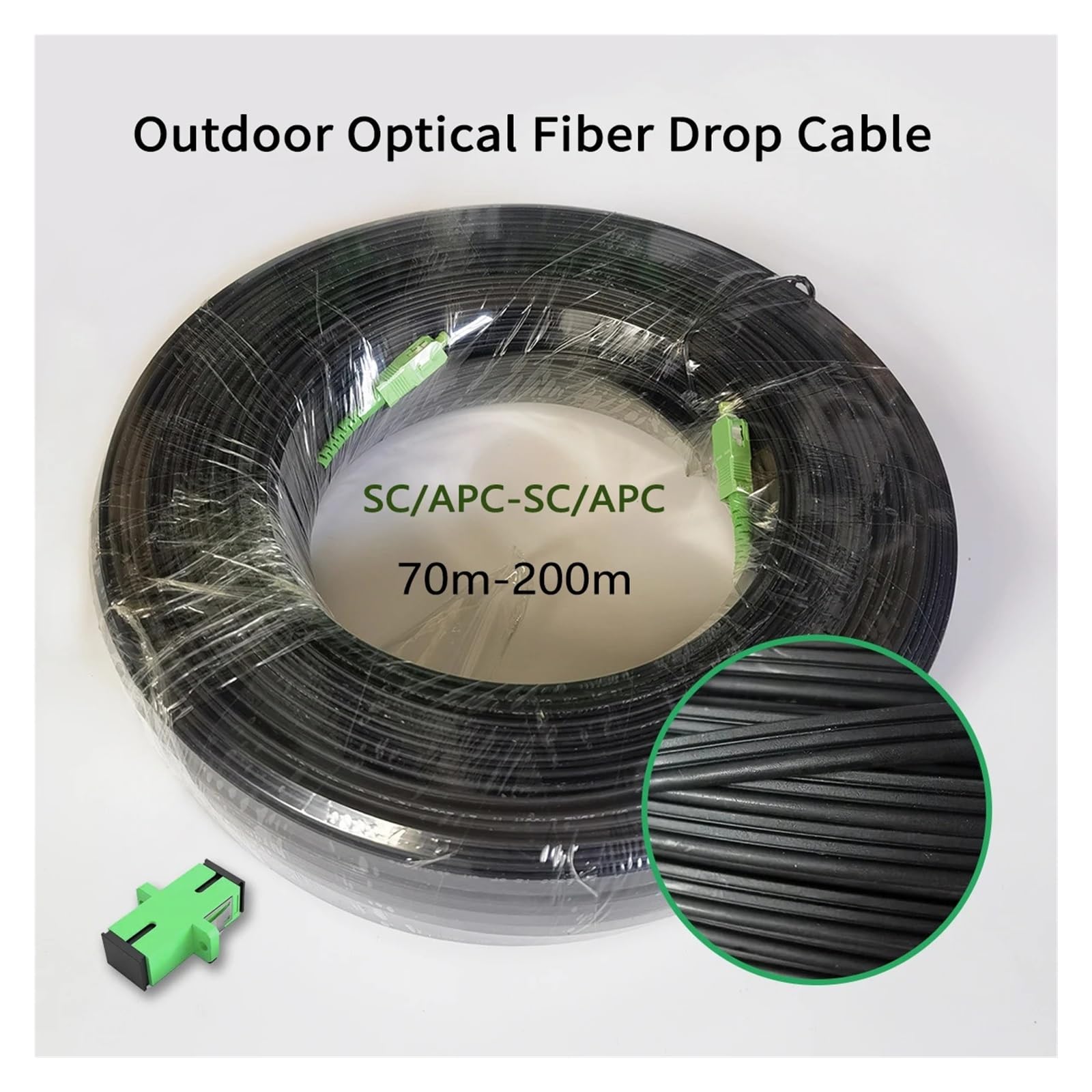 Cavo in fibra ottica for esterni 70M-200M FTTH SC modalità singola(70M)