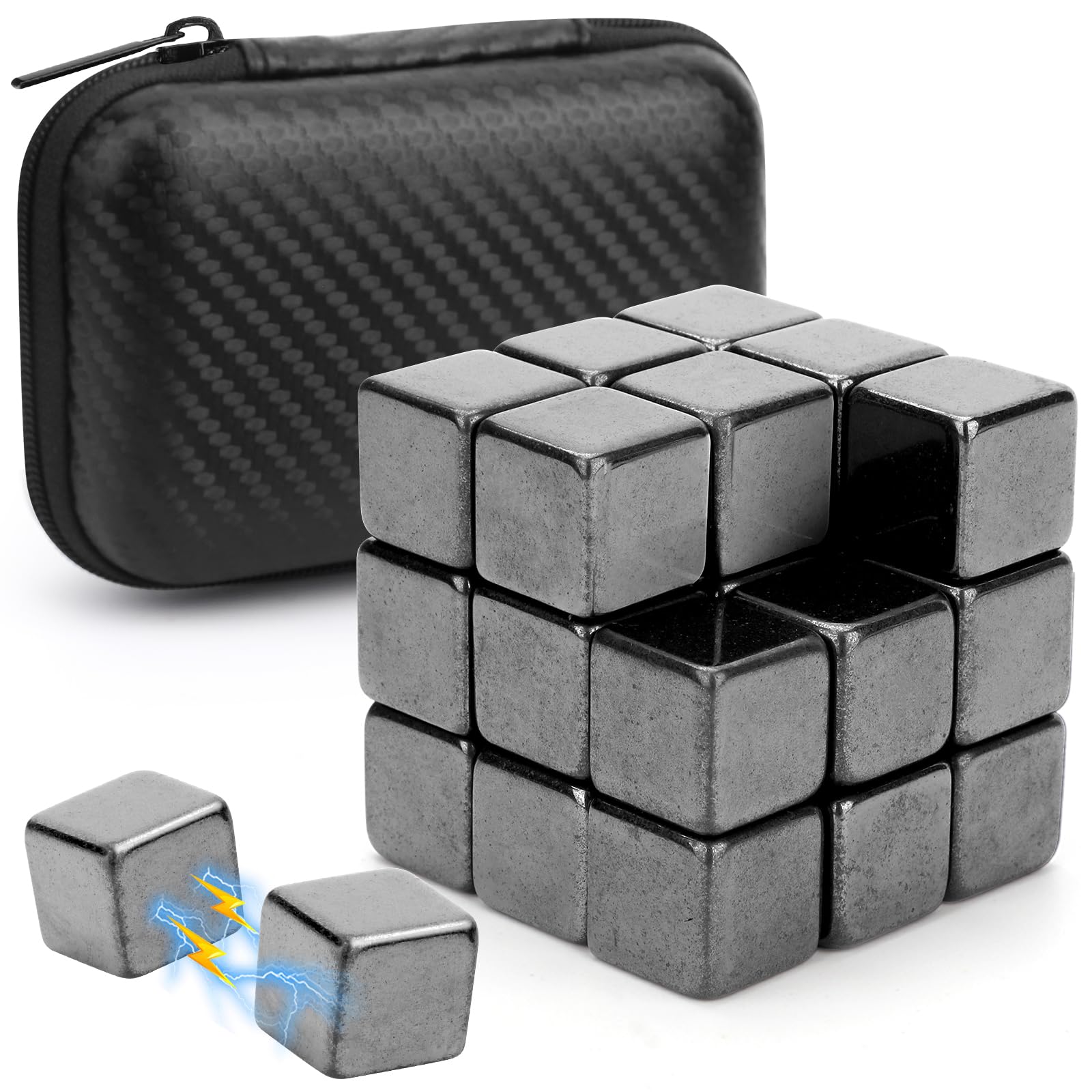 Photo 1 of Dilabnba Square Magnetic Stones Fidget Toy (28PCS)