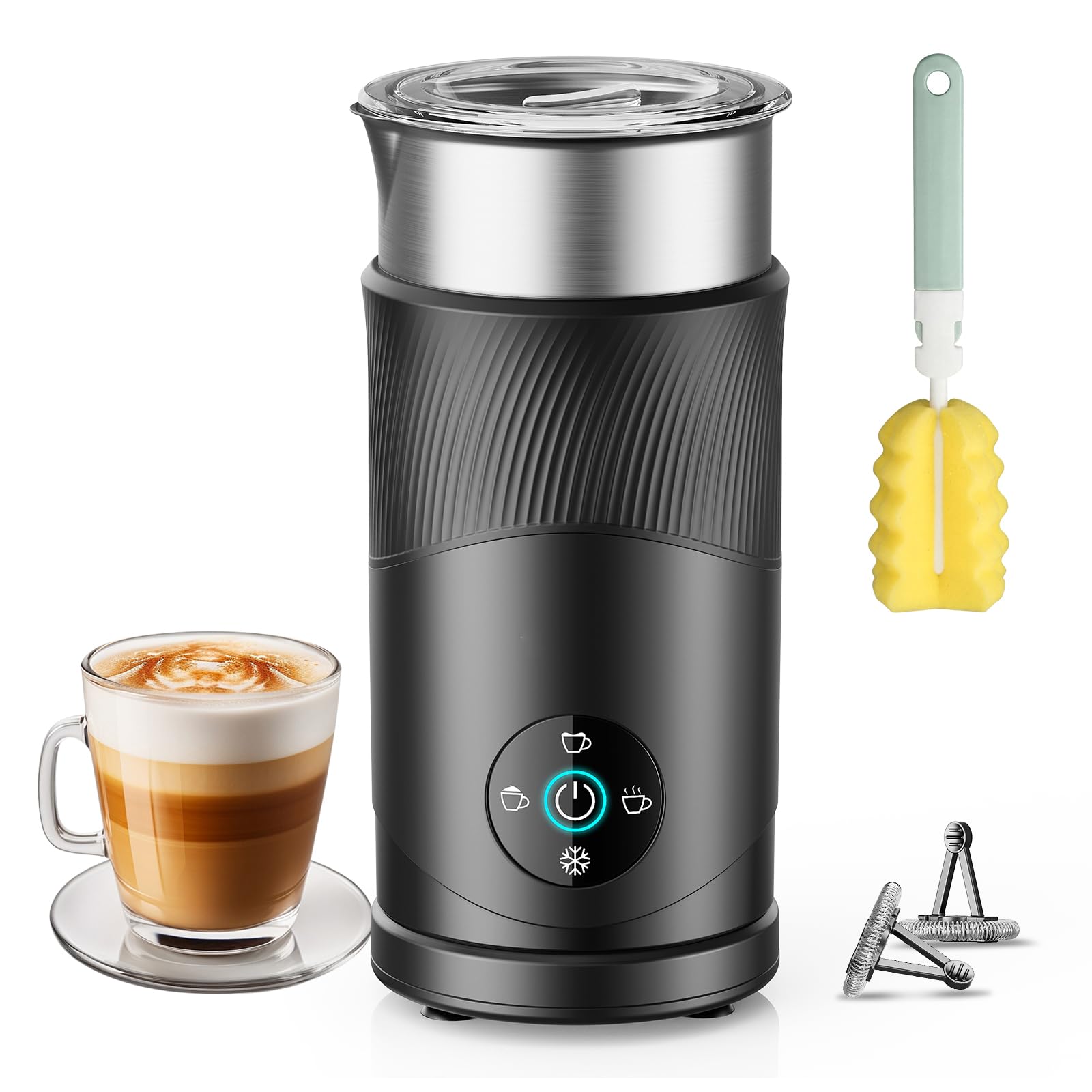 Ecoflarix 350ml 4-in-1 Milk Frother