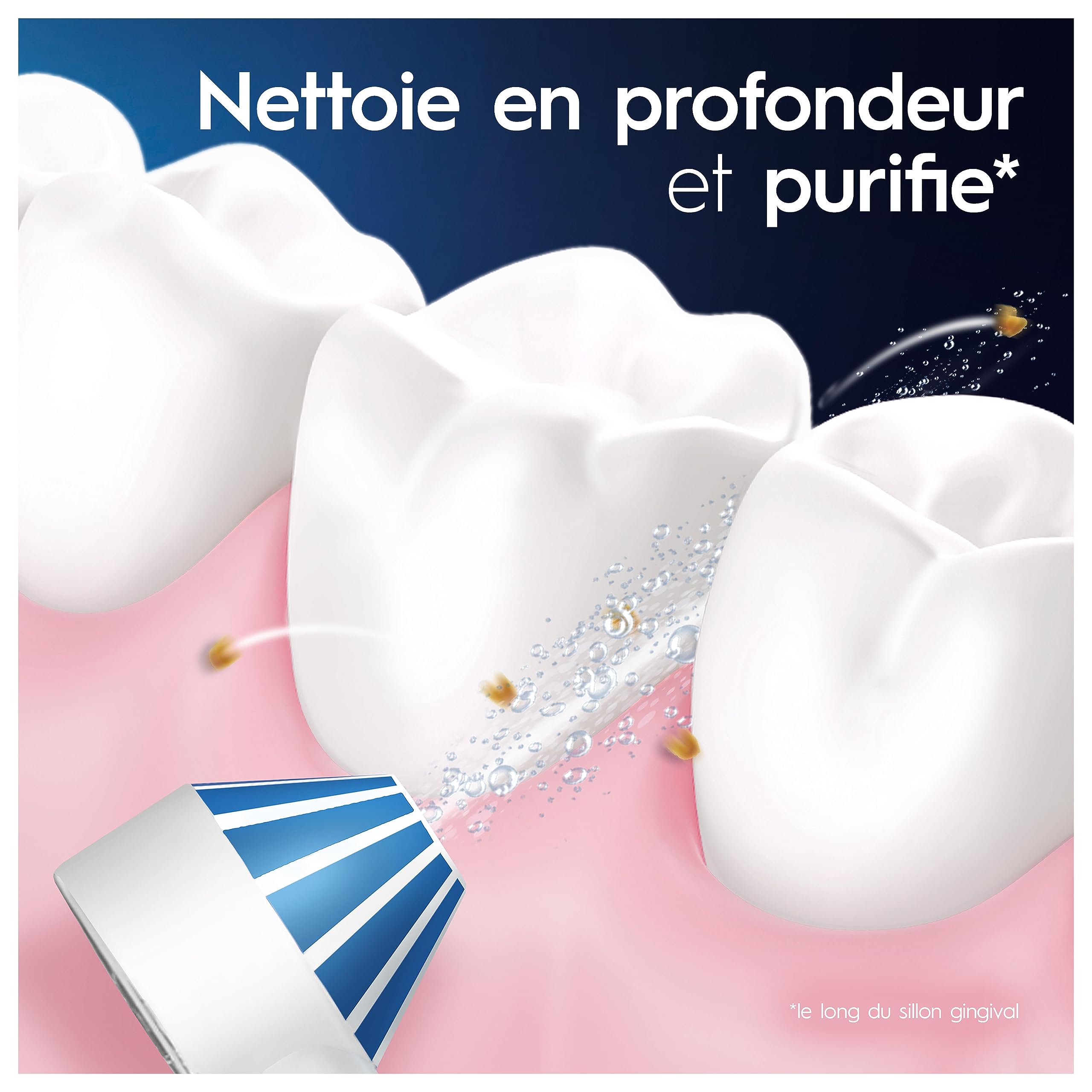 Oral-B Hydropulseur Dentaire et Brosse à Dents Electrique iO 6, Pack en Blanc – Coffret pour Brossage et Nettoyage Interdentaire, avec des Jets d’Eau, Manche avec 5 Modes dont Soin des Gencives