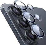 ESR for Samsung Galaxy S26 Ultra Camera Lens Protector, Individual Lens Protectors, 9H+ Tempered Glass with Aluminum Edging, Ultra-Thin Case Friendly, 1 Set, Black