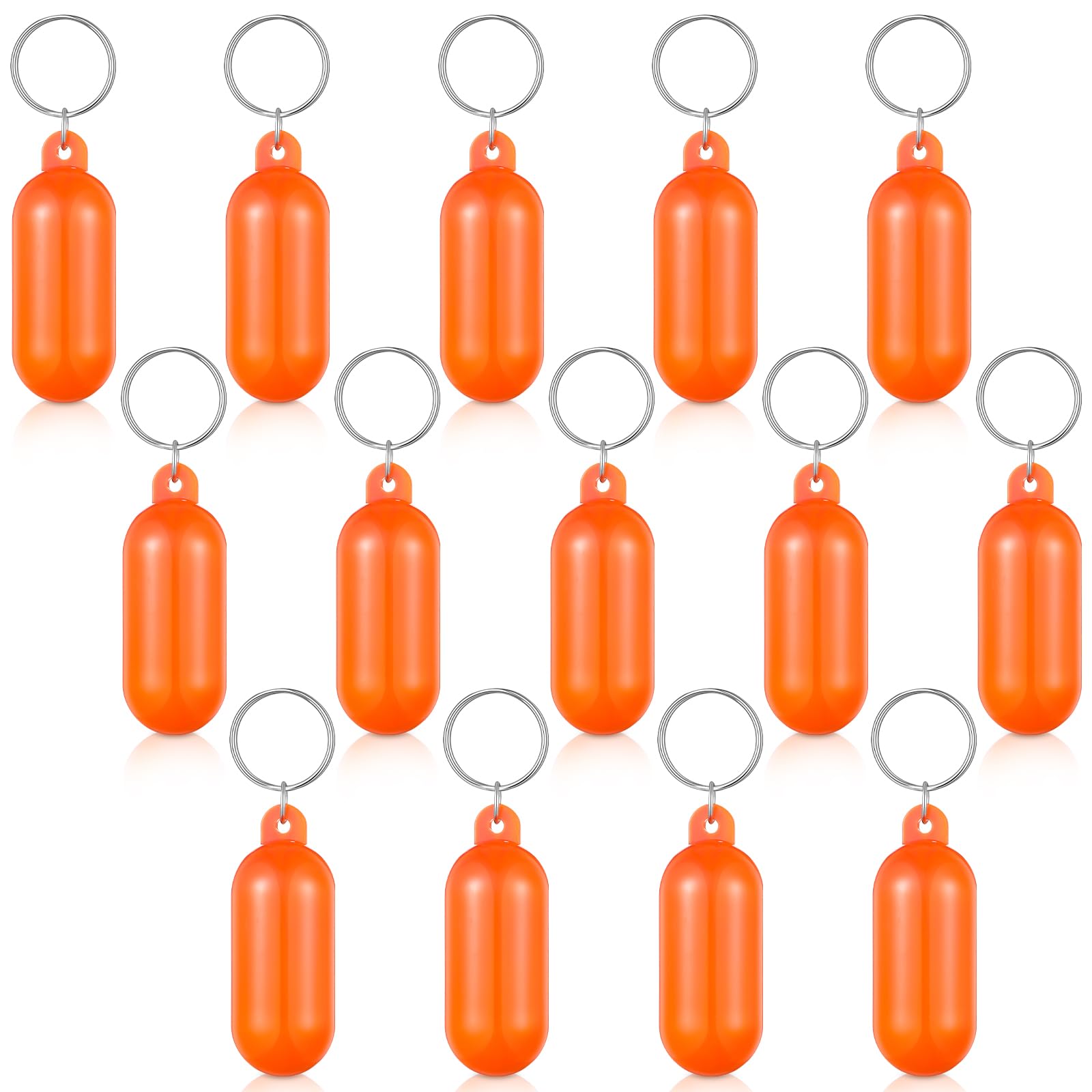 Tondiamo 14 Pcs Boat Key Floats, Floating Keychains for Boating