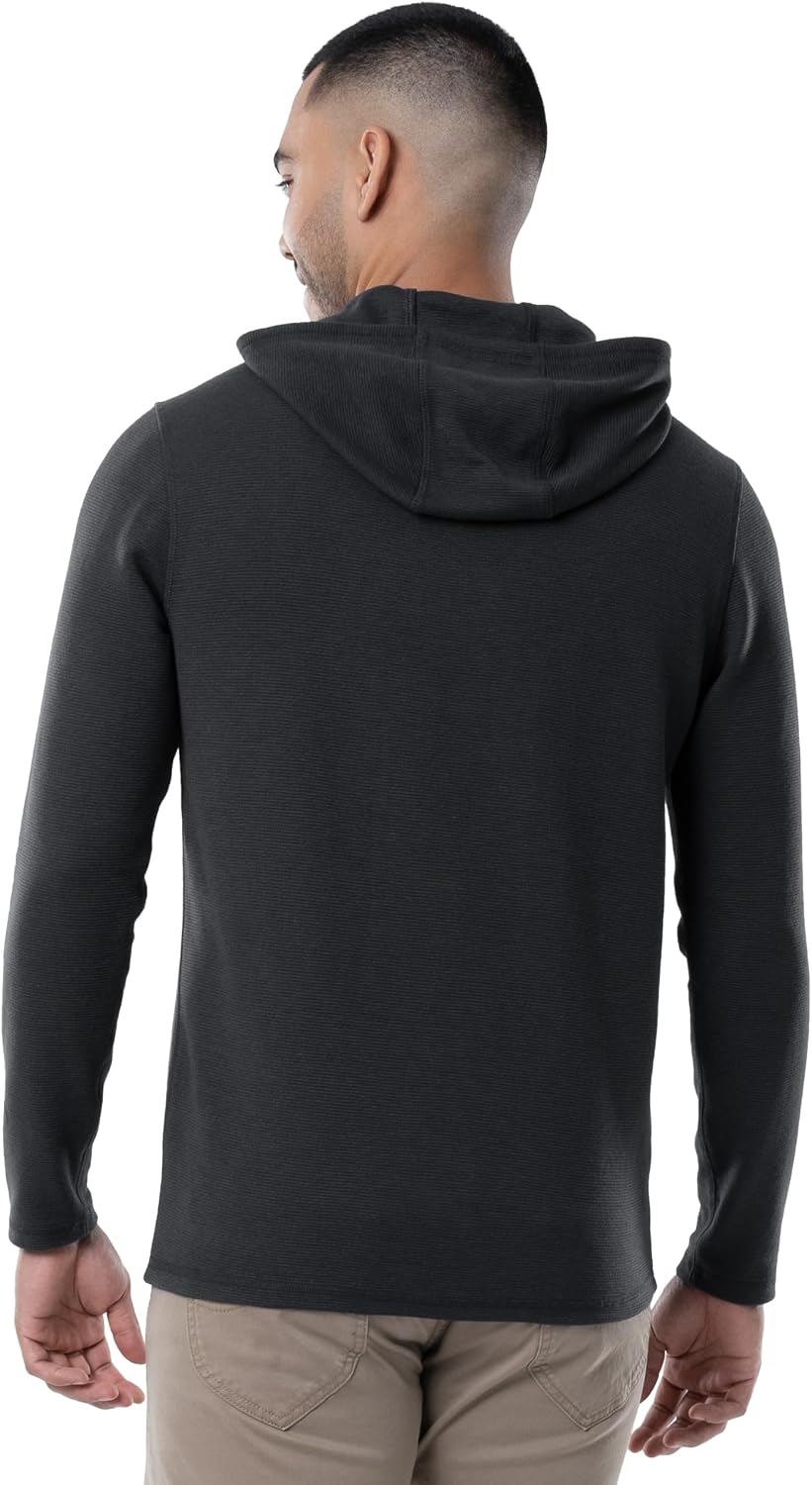 Wrangler Men's Henley Hoodie image 2