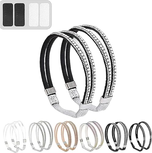 Correas elásticas de tobillo para zapatos, correas elásticas de zapatos de tacones altos, correas de tobillo de repuesto para tacones (negro)