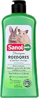 Sanol Dog, Shampoo de pelos para roedores, coelhos e furão, Aroma Tracicional, 500ml, Verde