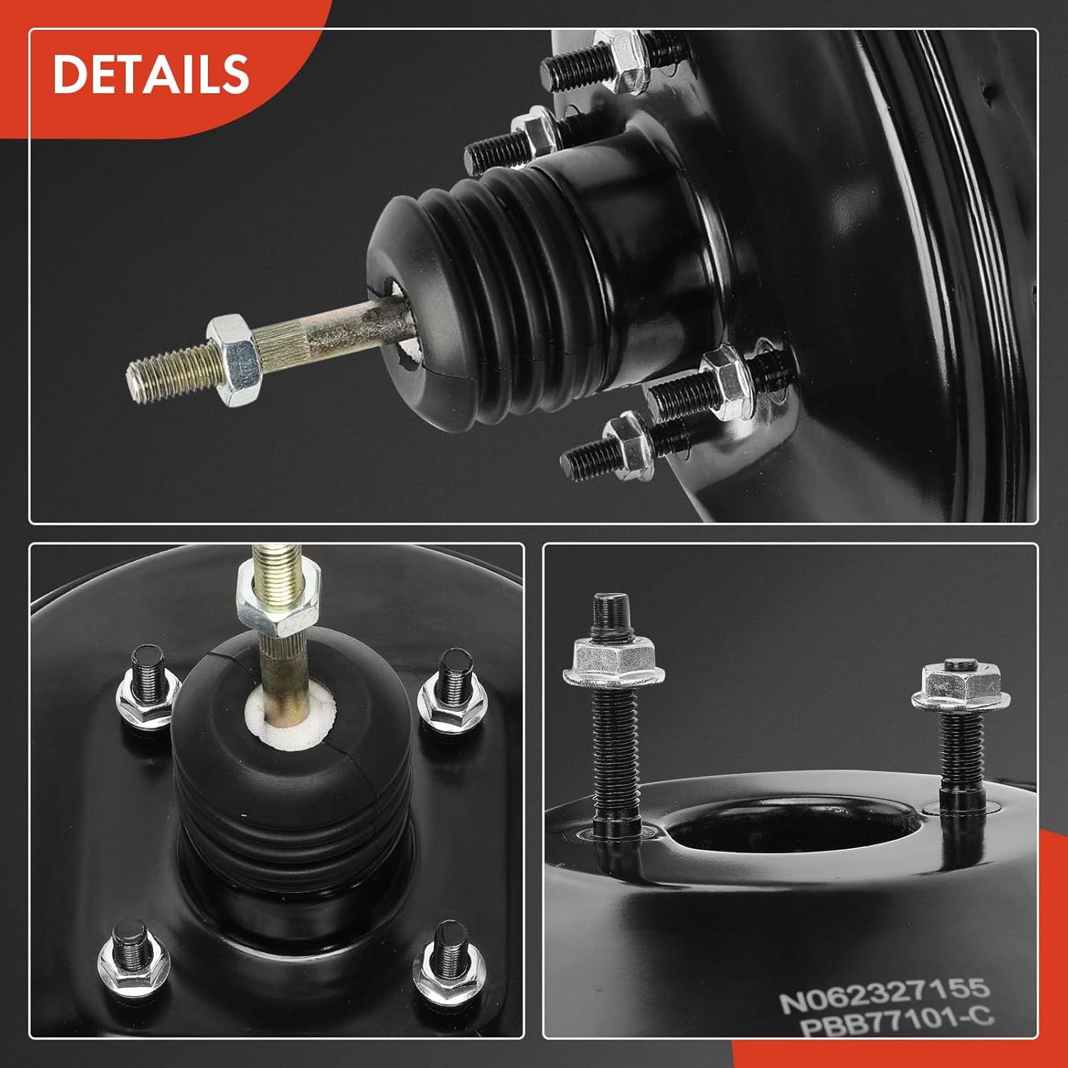 A-Premium Vacuum Power Brake Booster Compatible with Chevrolet Chevy 2006-2011, 1.6L, Mexico Built, Without Master Cylinder