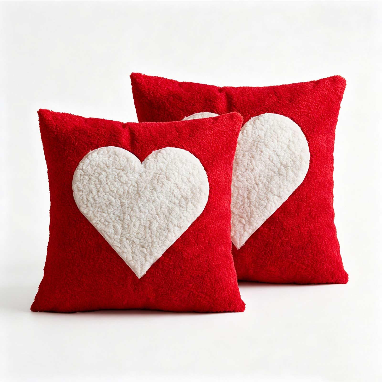 BCCIAPLN Decorative Square Throw Pillow Covers Valentine's Day Pillow Covers
