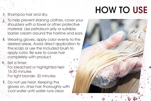 Miniatura 13 de Punky Colour Box Kit - Tinte semipermanente para el cabello, vegano, sin crueldad, dura hasta 35 lavados