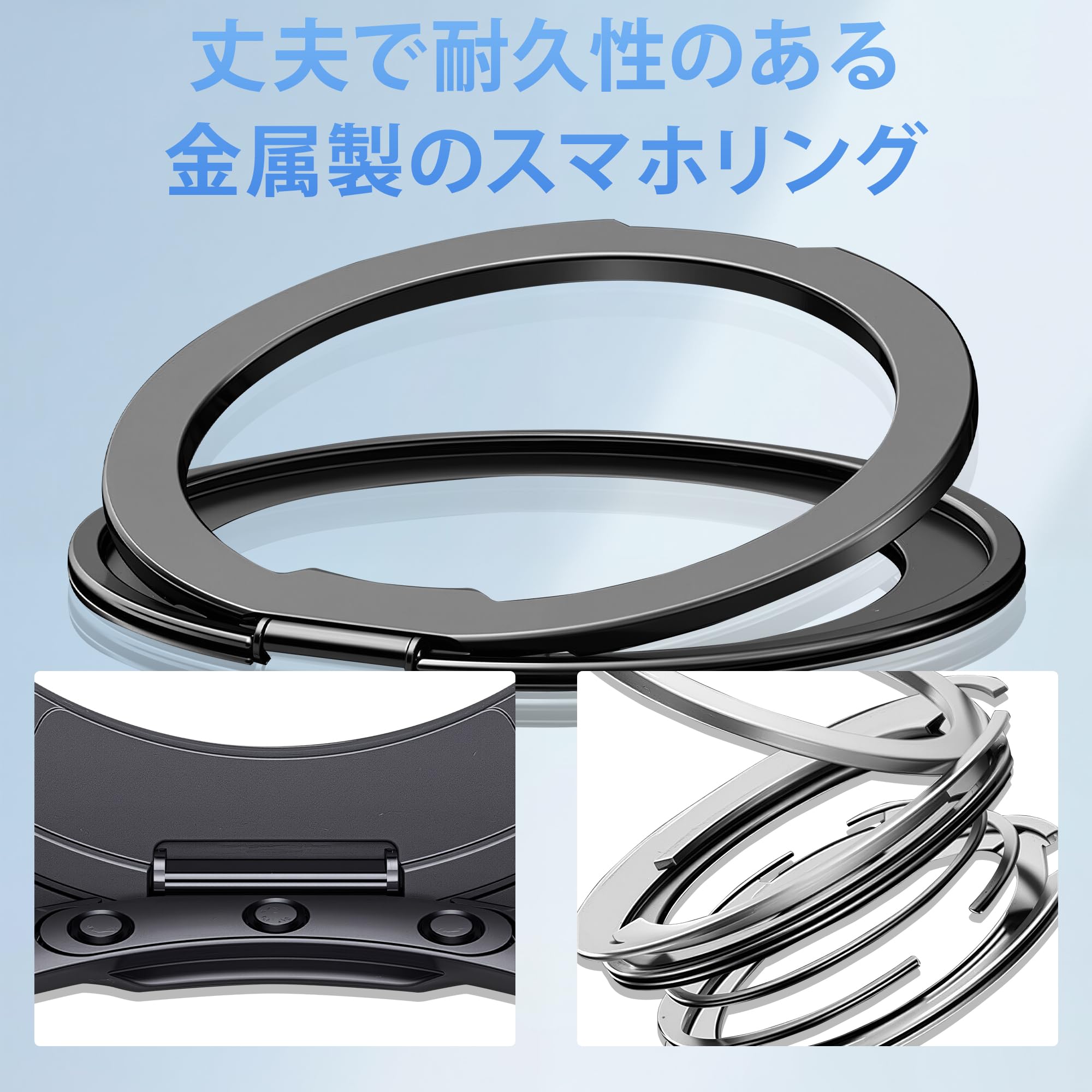Amazon | ZXZone AQUOS R11 用 ケース リング付き 360°回転スタンド