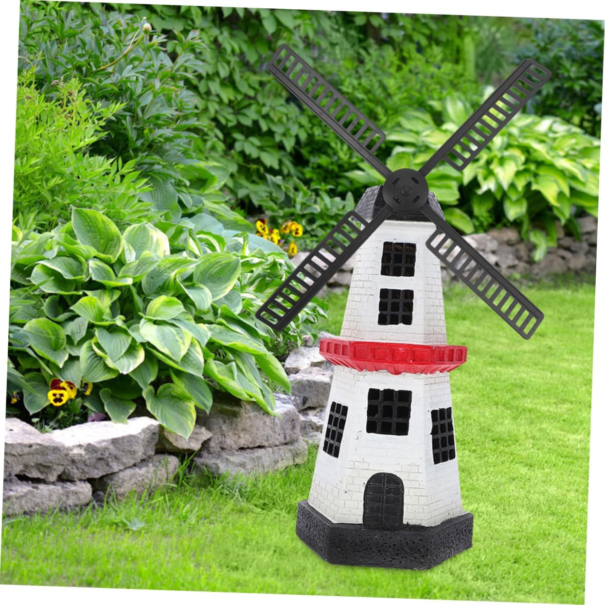 BESPORTBLE 30pcs Outdoor Plastic Windmill Leaves Wind Mill Blades for Decor Fade-Resistant Windmill Parts