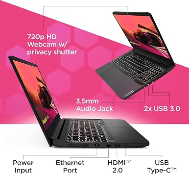 Lenovo - 2021 - IdeaPad Gaming 3 - Laptop Computer - 15.6 FHD Display -120Hz - AMD Ryzen 5 5600H - 8GB RAM - 256GB Storage - NVIDIA GeForce GTX 1650 - Windows 11 Home