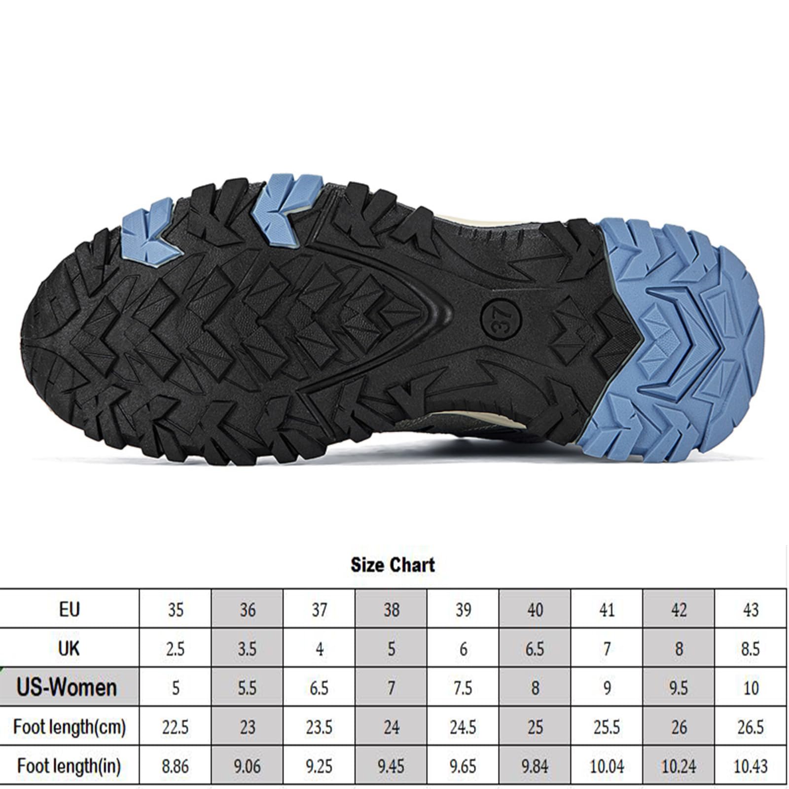 Damskie buty trekkingowe wodoodporne obuwie outdoorowe