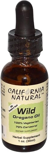 California Natural Aceite de orégano silvestre 1 oz (paquete múltiple)