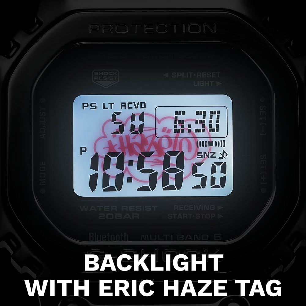 Amazon.com: G-Shock Watch Eric Haze Design Bundled with OSP