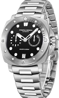 BENYAR Pagani Design Mens Automatic Diver Watch Sapphire Crystal