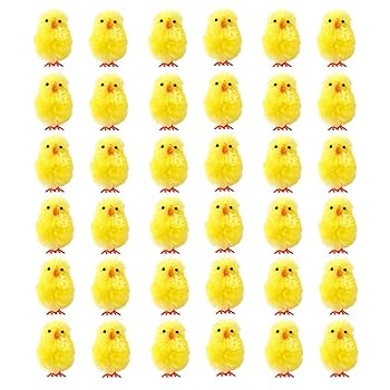 大きな ひよこ 壁飾り アンティーク 黄色 小物入れ イースター ヴィンテージ Amazon.co.jp: 36ピース イースターひよこ リアルなぬいぐるみ