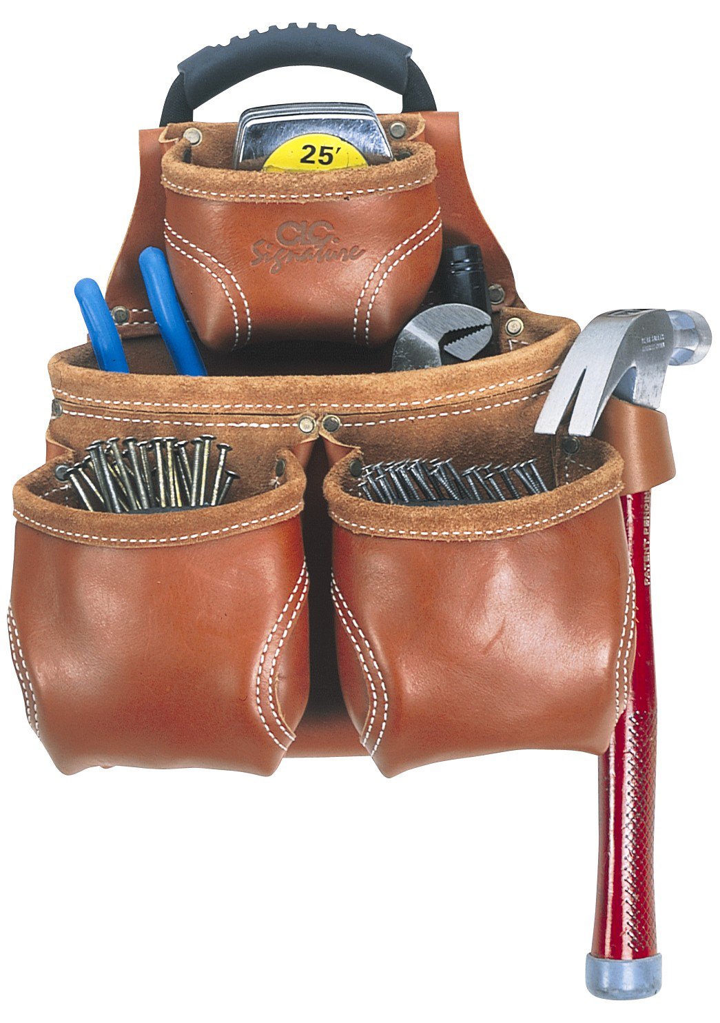 Custom Leathercraft 21426 Sac à ongles et outils, 10 poches