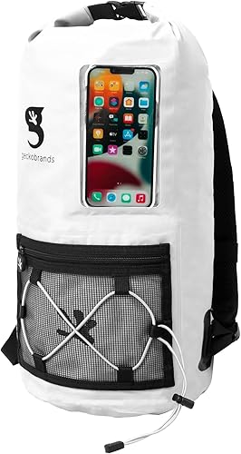 Vista 54 de Geckobrands Hydroner 20L Mochila impermeable Rosado Neón