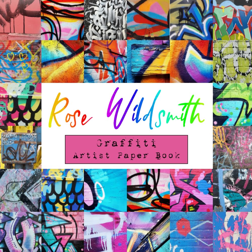 Bloc Graffiti Artist Pad 40 motifs uniques pour sublimer vos collages créatifs