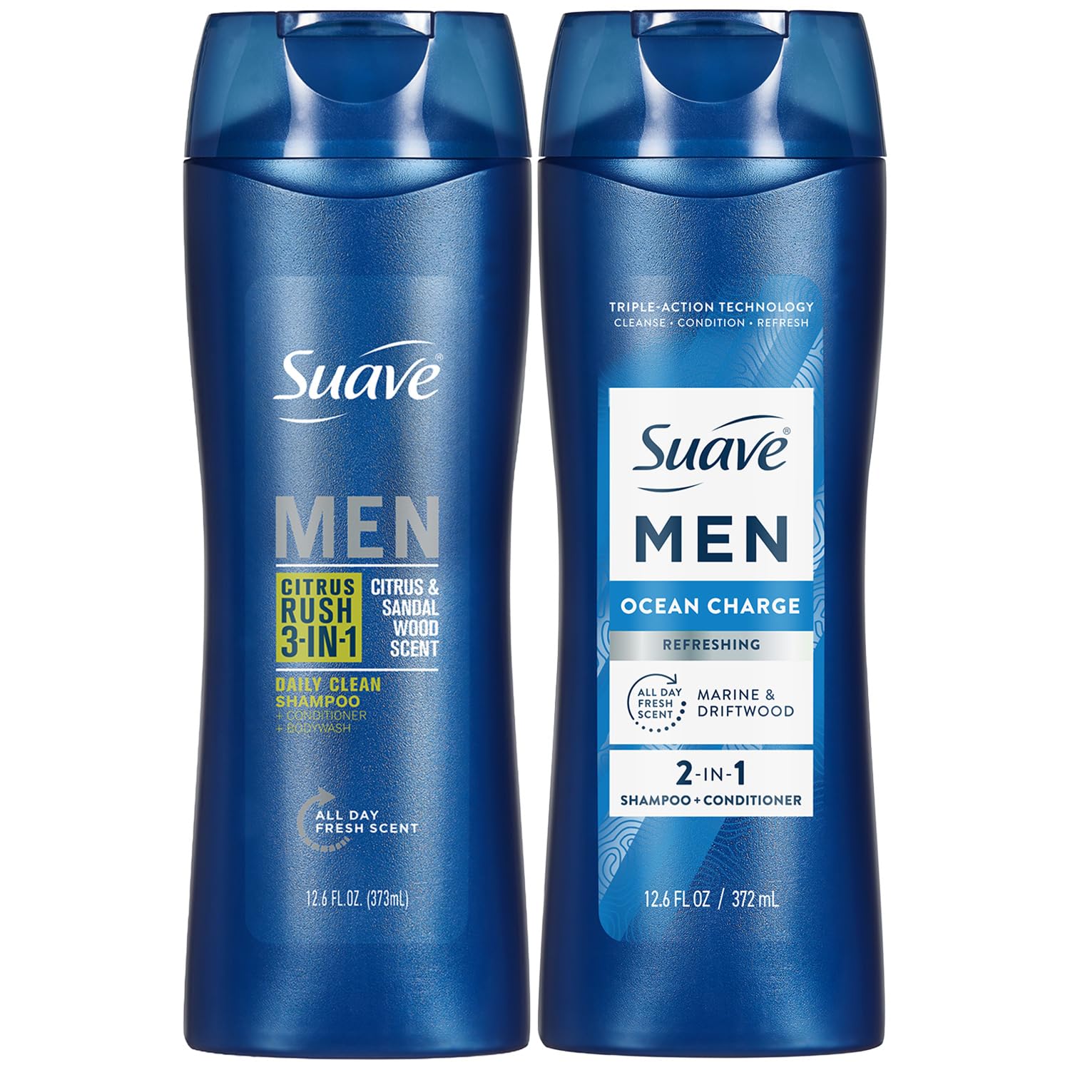 Amazon.com: Suave Men's 3-in-1 Body Wash, Shampoo & Conditioner
