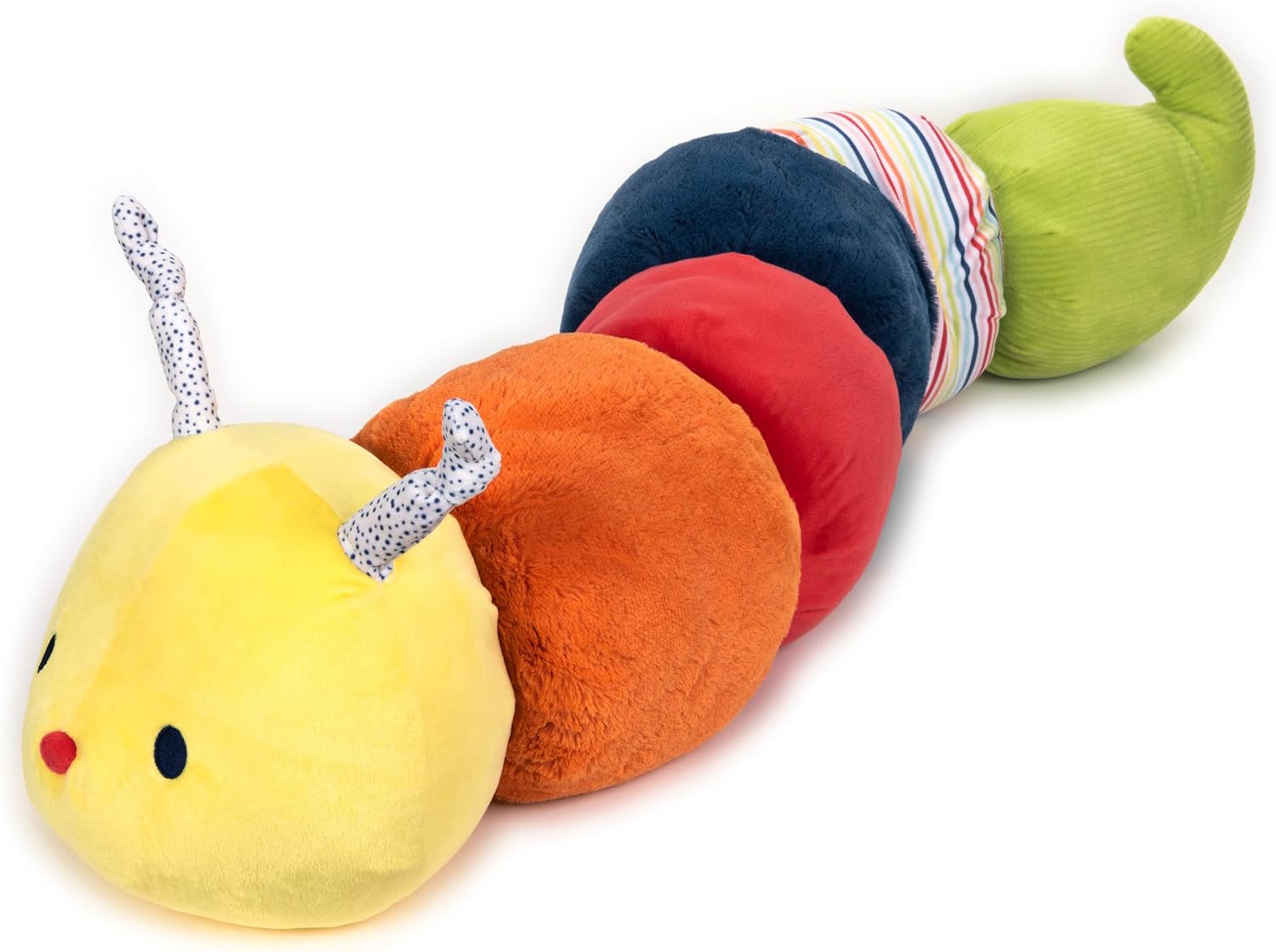 GUND Baby Tinkle Crinkle Jumbo Caterpillar Sensory Stimulating Plush Toy, 40"