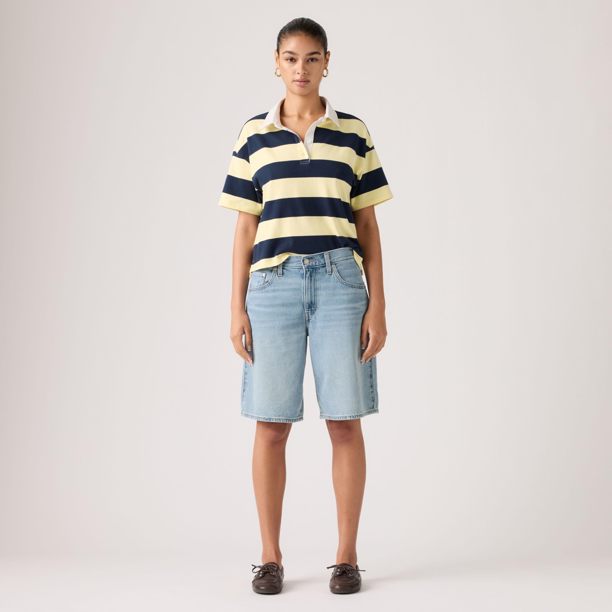 Levi's Baggy Dad Jort - Pantalones Cortos Mujer