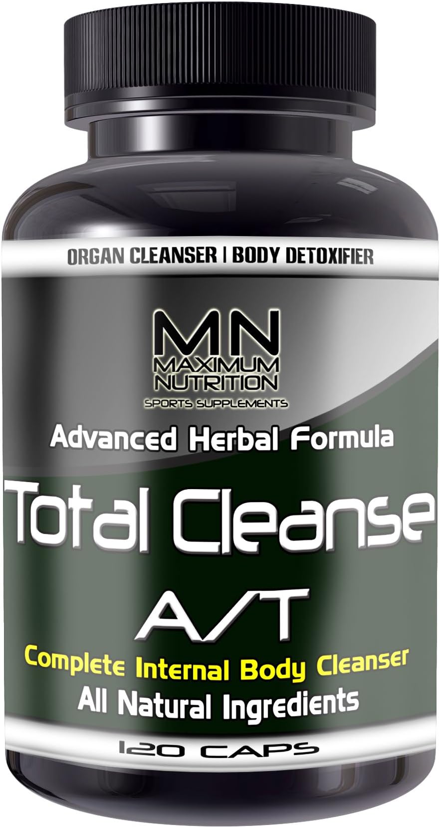 Maximum Nutrition Total Cleanse Body/Organ Cleanser and Detoxifier, 120 Count