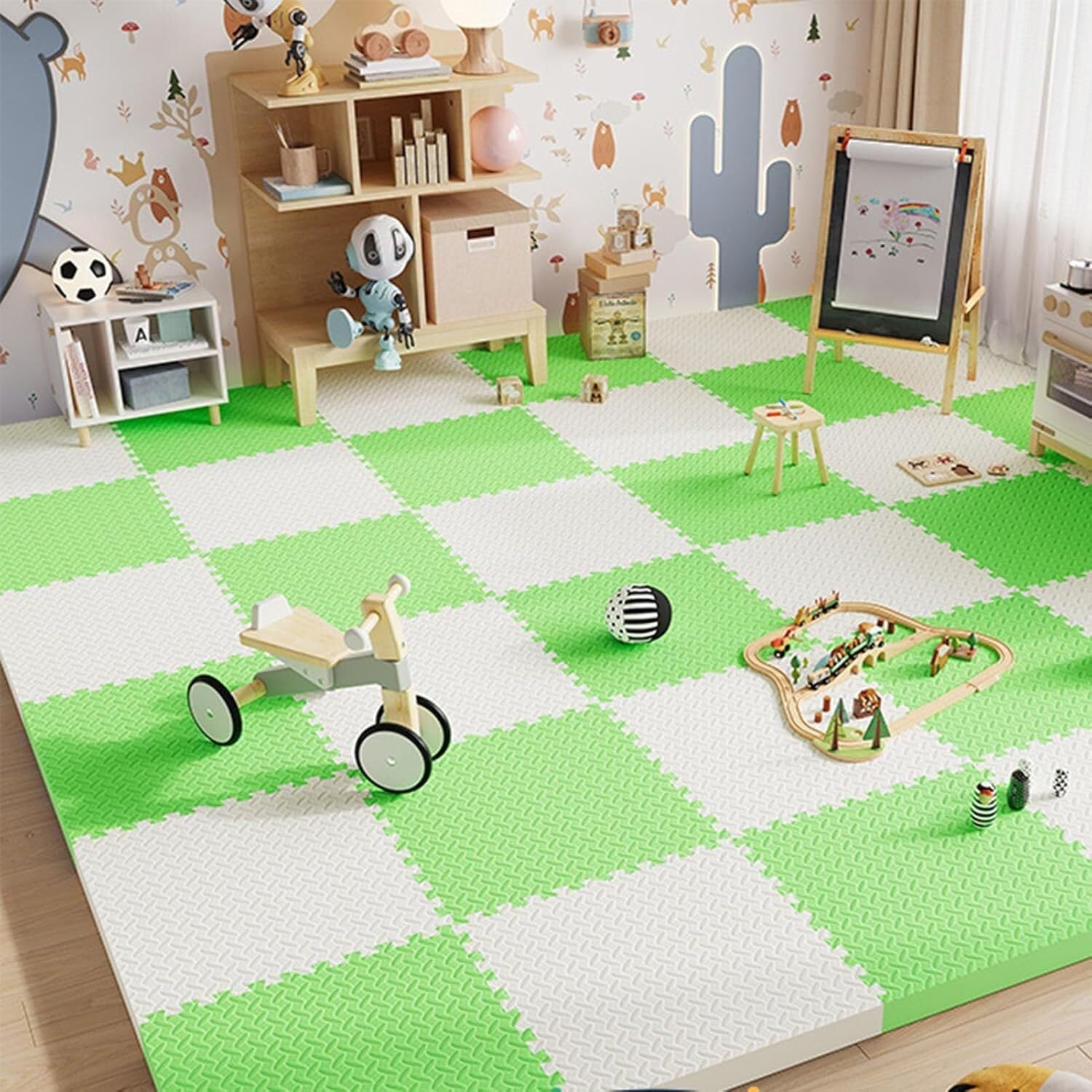 Tapis en mousse EVA pour eviter les sols froids et chocs de vos enfants