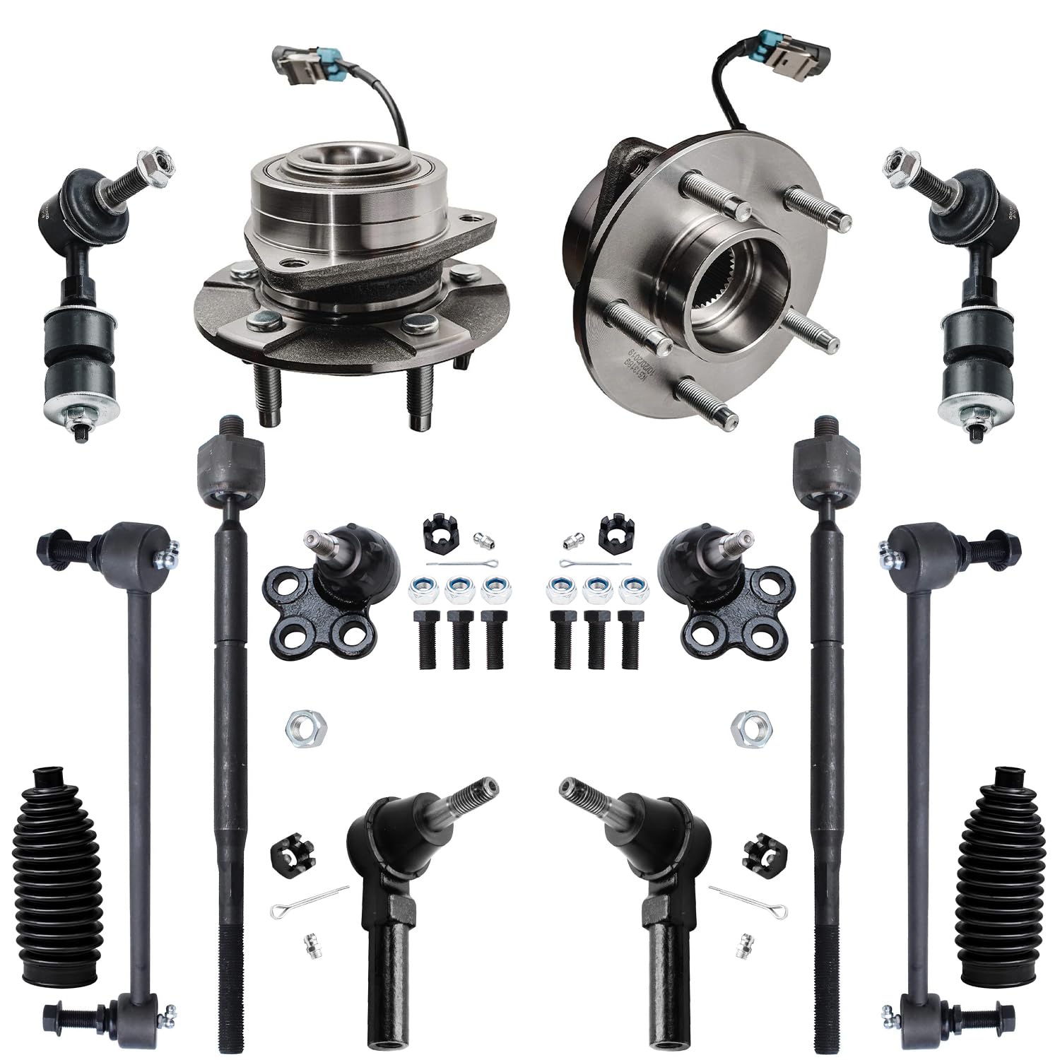 Detroit Axle - Front End Suspension Kit For 2005-2006 Chevrolet Equinox
