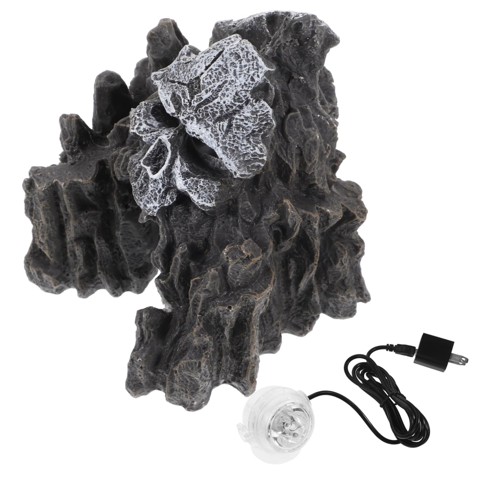 BESPORTBLE Lot De 2 Statues De Grotte Artificielles pour Aquarium Figurines Décoratives pour Aquarium Grotte sous-Marine Décoration De Grotte