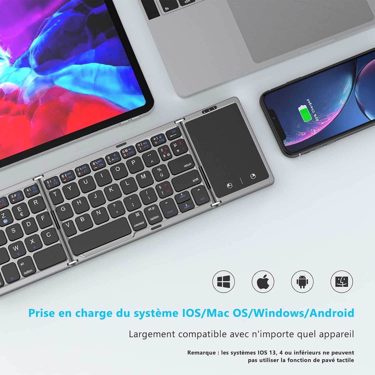 Nos 10 Meilleurs Clavier Pliable Bluetooth Azerty pour 2026 [FR