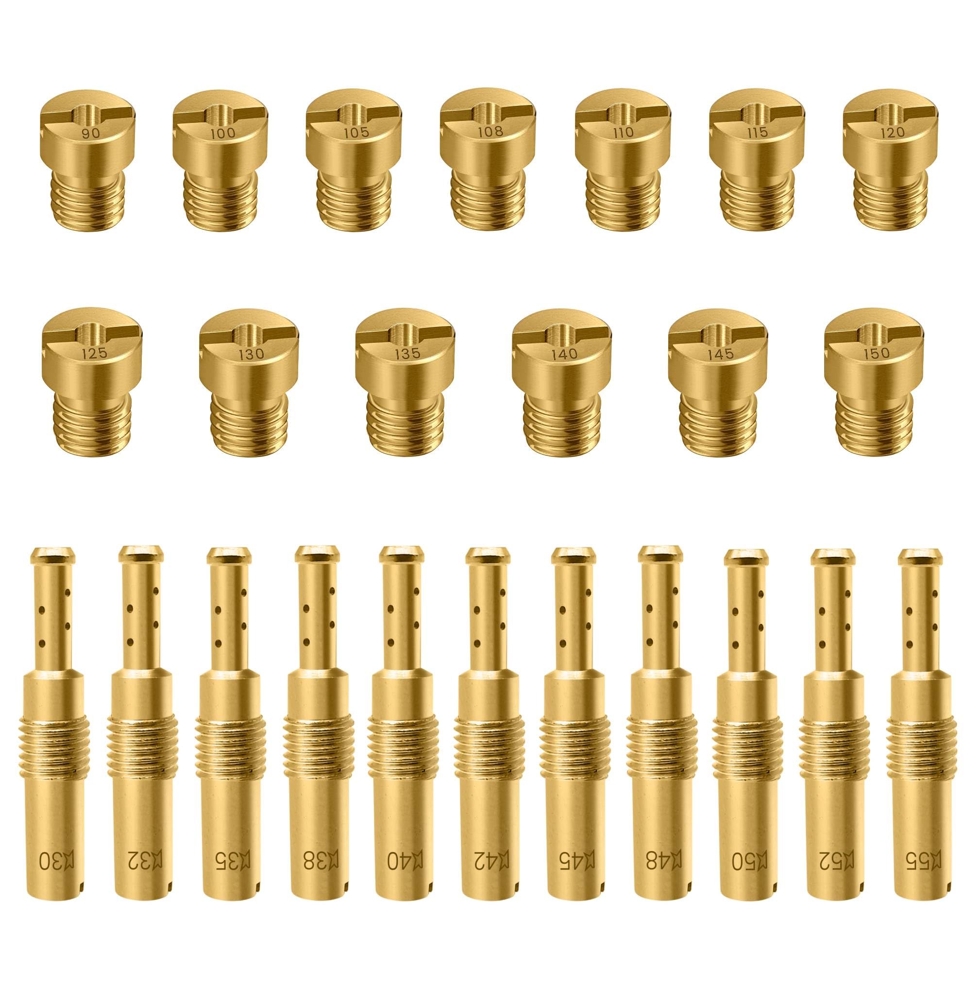 Strongthium Kit di 24 getti carburatore per Nibbi FCR-MX PE PJ PZ PWK CVK GY6 99101-393 N424-21