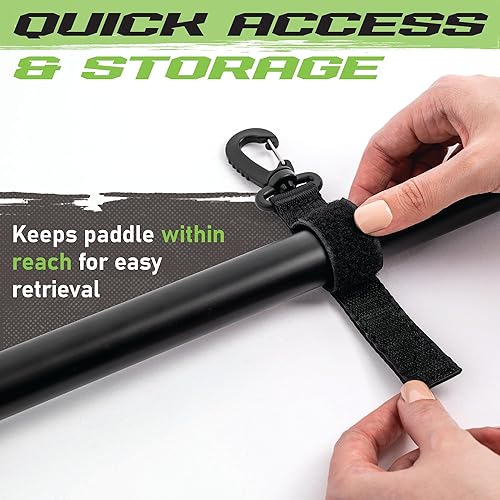 Miniatura 5 de Gradient Fitness Clip de remo SUP (paquete de 4), soporte para tabla de remo de sup, clip de paleta de kayak, soporte para remo