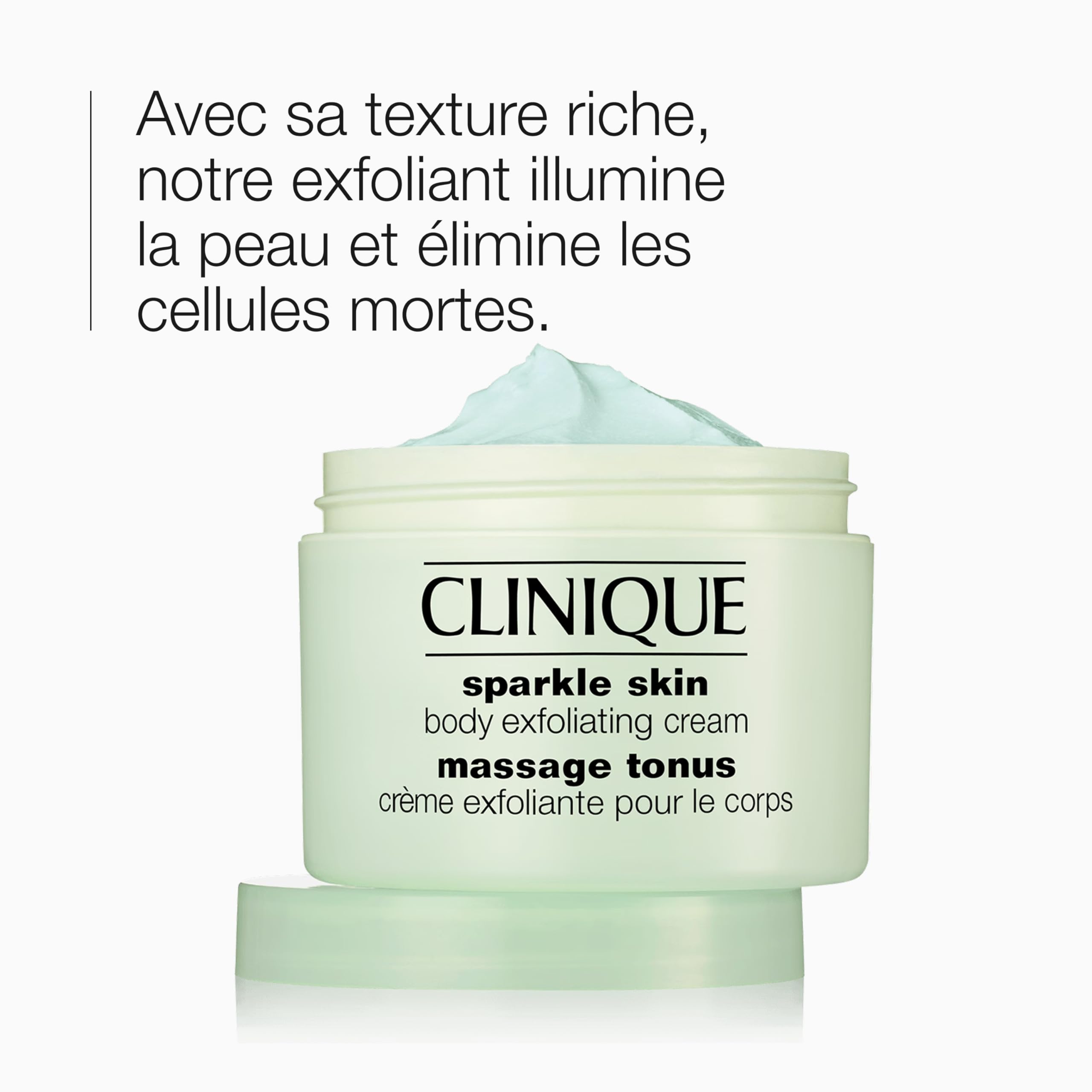 Clinique Sparkle Skin Crème Exfoliante pour le Corps à l'Acide Salicylique, 250 ml