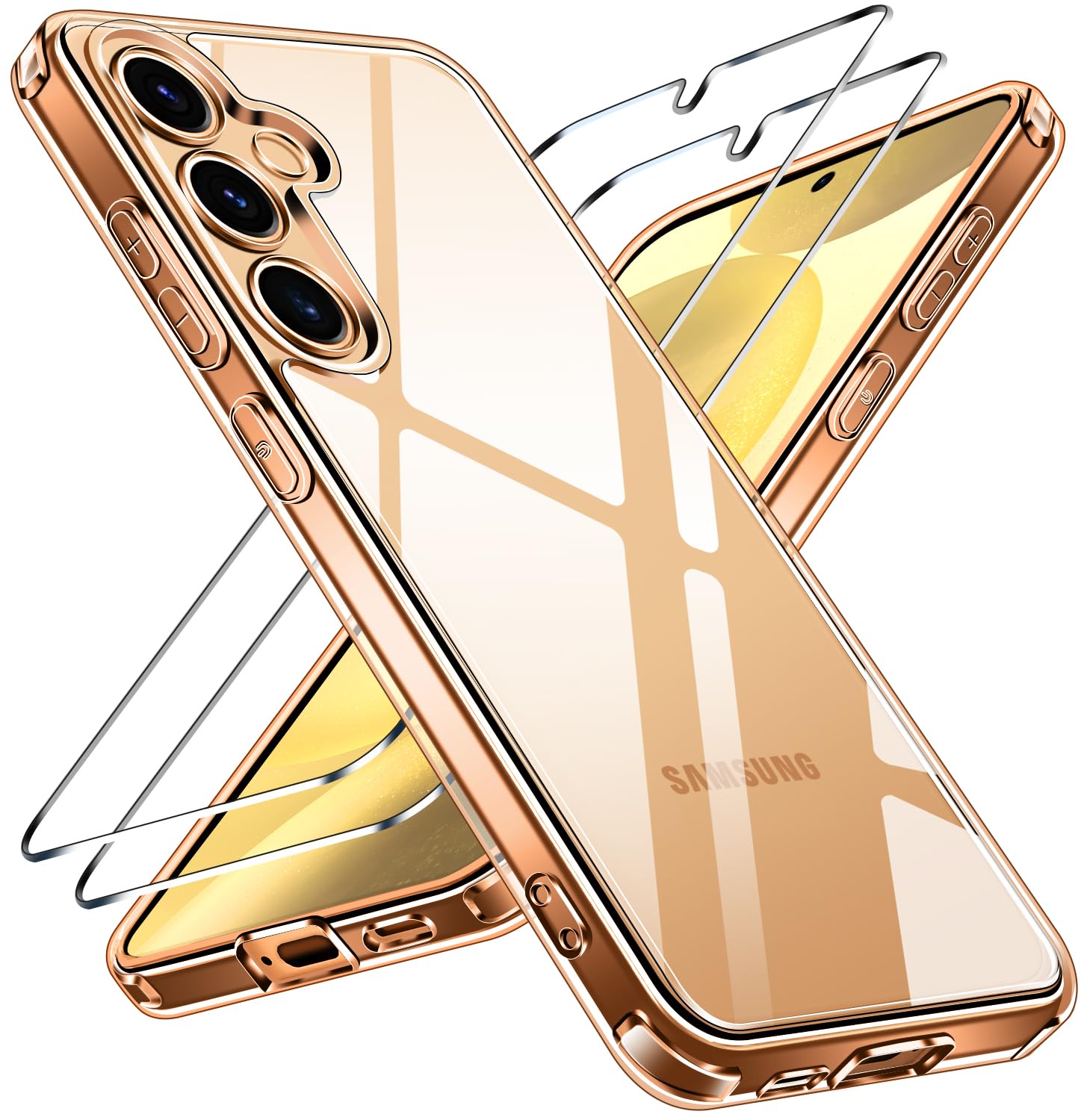 ivoler Clara Funda para iPhone 17, con 2 Piezas Cristal Templado, [Protección Militar] Anti-Amarillo Carcasa Antigolpes Bumper Case Cover - Transparente — view 41