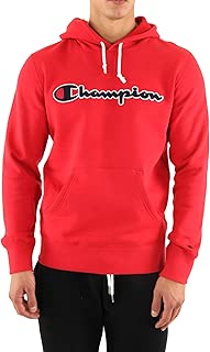 felpa champion rossa e bianca