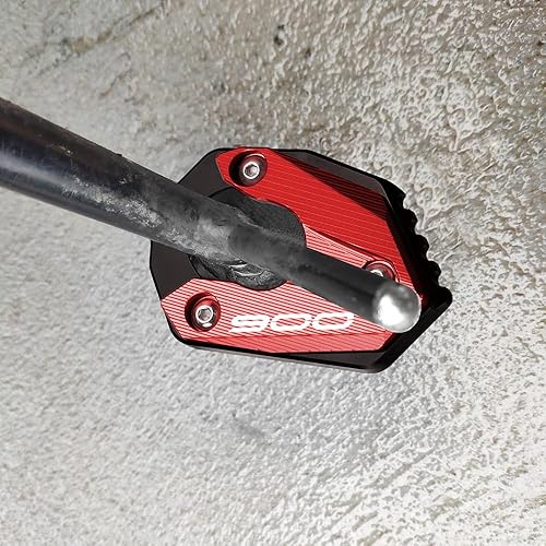 Miniatura 8 de Placa de soporte de extensión de soporte lateral para motocicleta compatible con Kawasaki Z900 2017-2023  Soporte de almohadilla de pie Z 900 Z-900