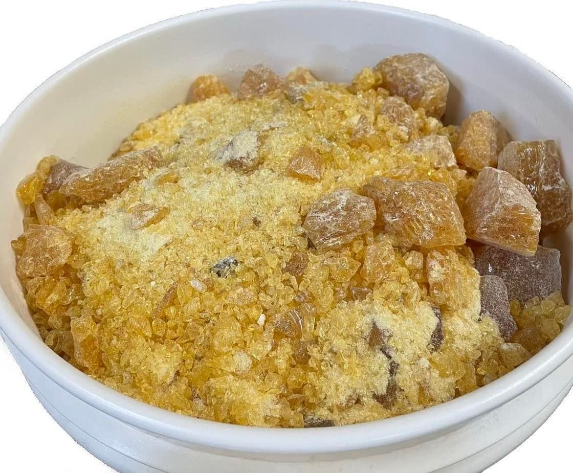 Natural Pine Rosin Premium Grade 100% Biodegradable Reclosable Bag Pure Resin 454g Small Sized Crushed Grains Great for Ecofriendly Beeswax Wraps