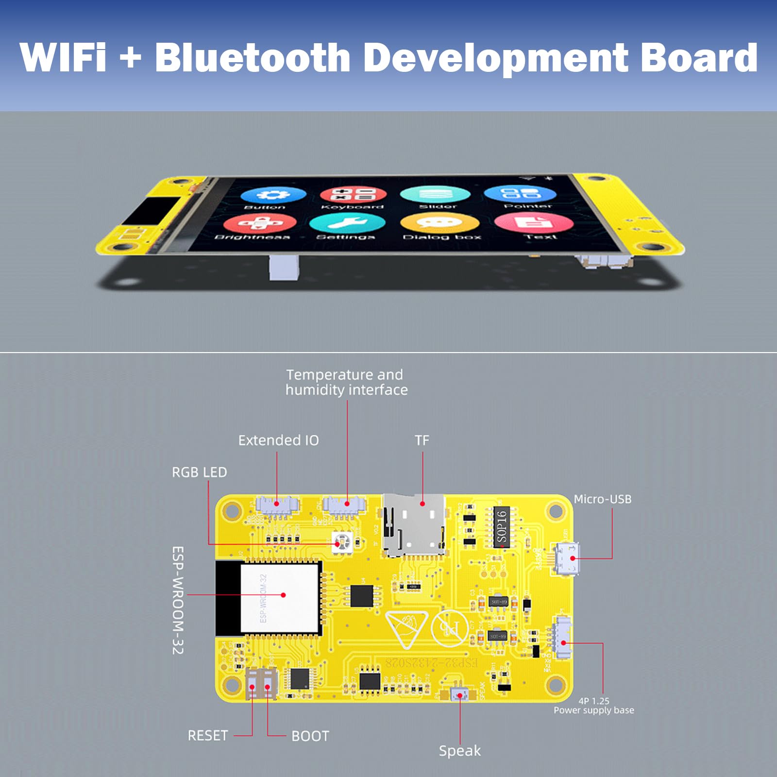 Scheda Di Sviluppo ESP32 Modulo TFT LCD Touch Screen Da 2,8 Pollici ESP-WROOM WIFI E Bluetooth Per Custodia In Acrilico Opzionale Arduino LVGL - Foto 10