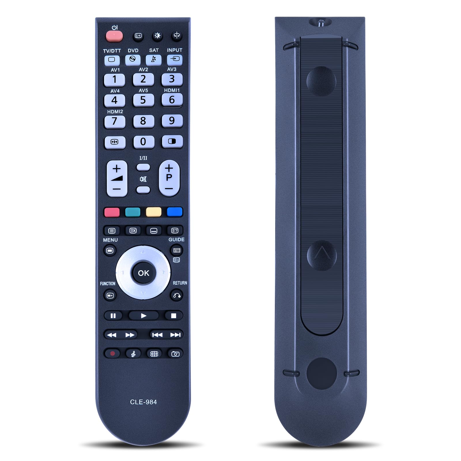 TCNOUMT Suitible for Hitachi TV CLE-984 Remote Control