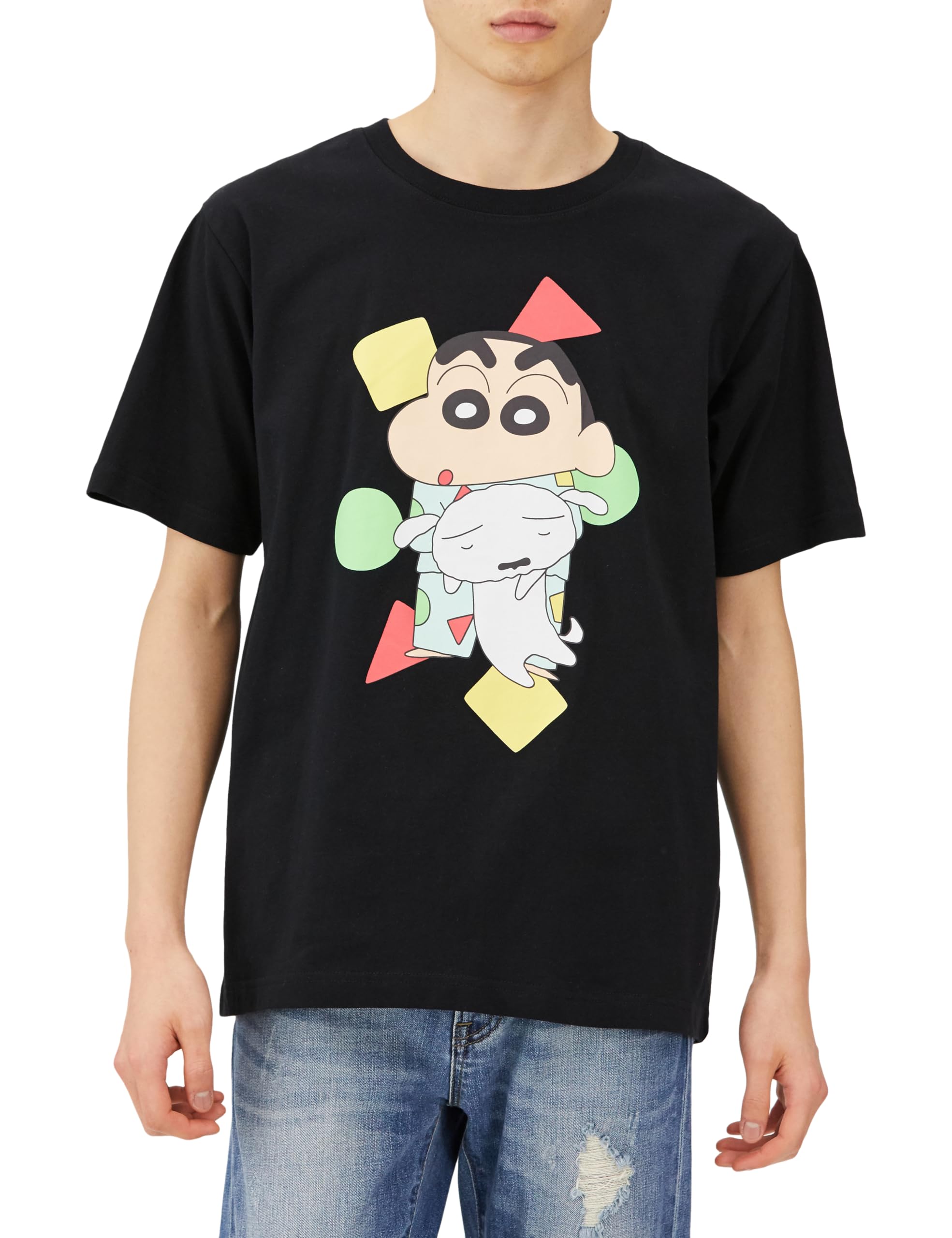 Amazon | Tシャツ しんちゃん シロ 野原しんのすけ パジャマ 半袖