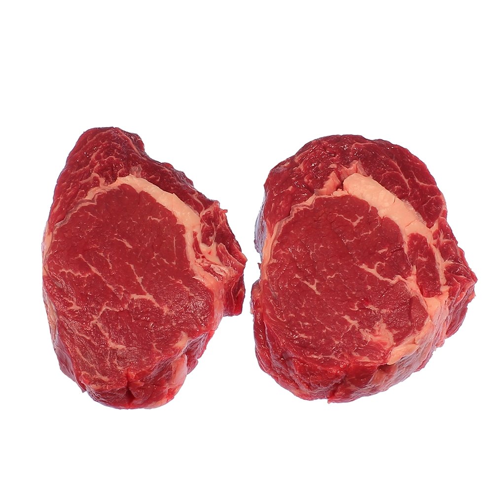Deutsches Entrecote Steak (Hochrippe vom Simmentaler Rind) 25 Stück im Grosspack = 5.625 g