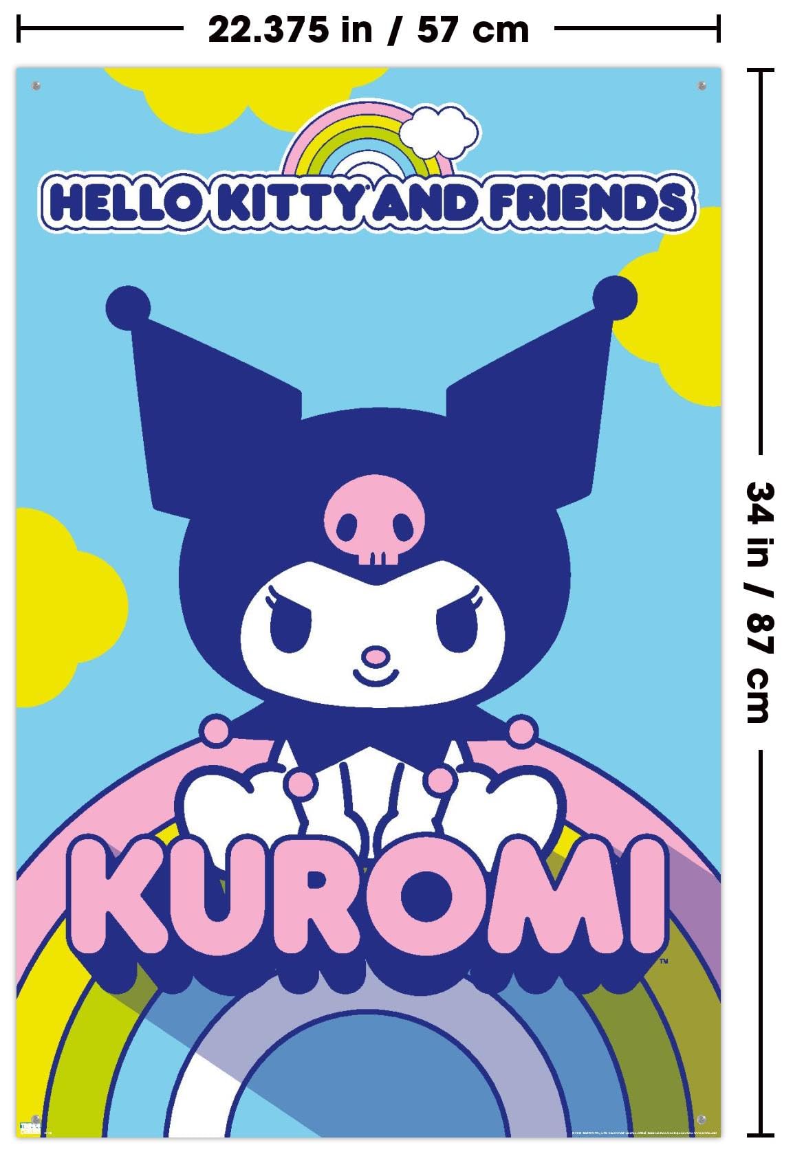 Amazon.com: Trends International Hello Kitty and Friends - Kuromi