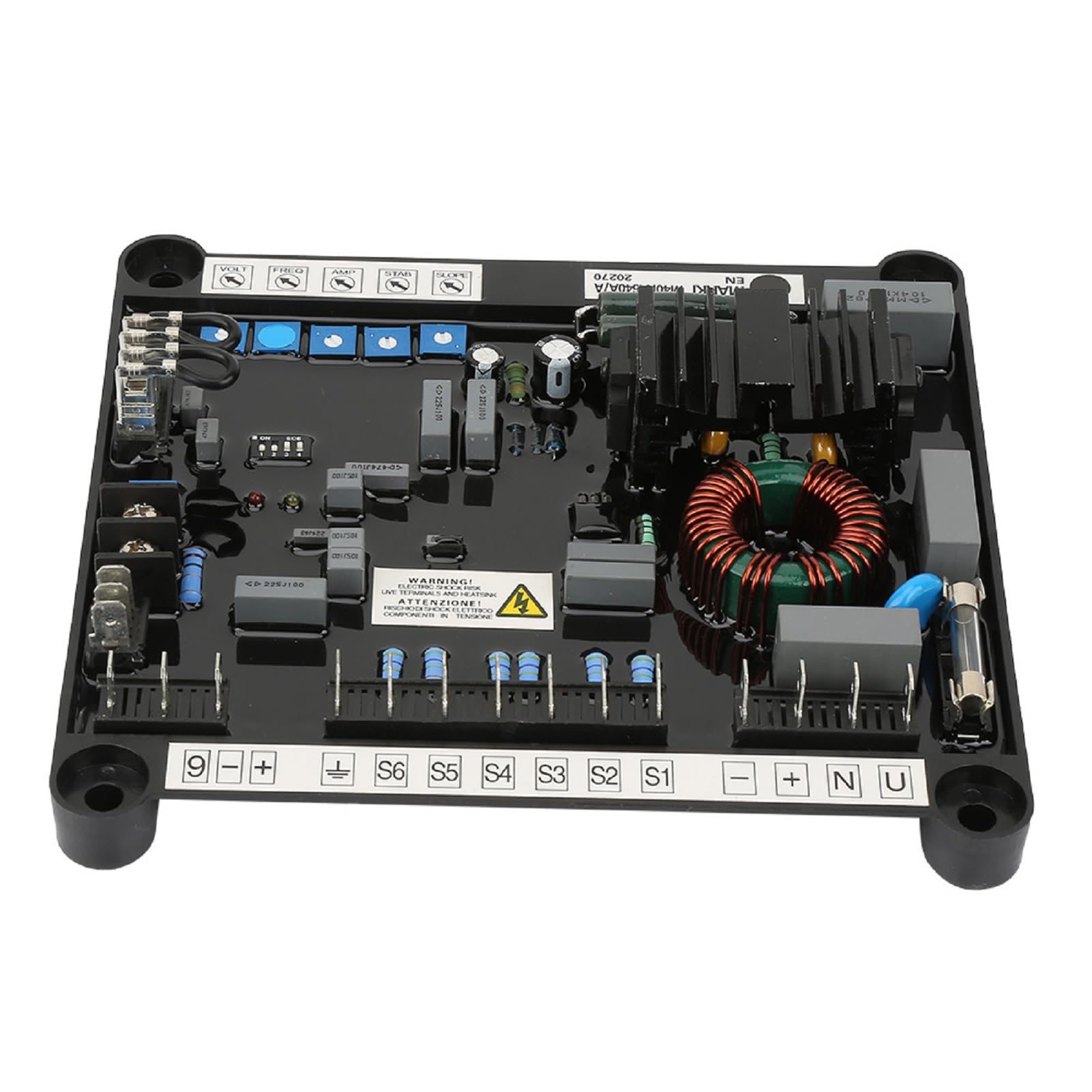 M40FA640A Scheda Regolatore di Tensione Automatico 50/60Hz 170-277 V Generatori Brushless Scheda di Controllo Alternatore Accessori per Generatore 1 e 3 Fasi