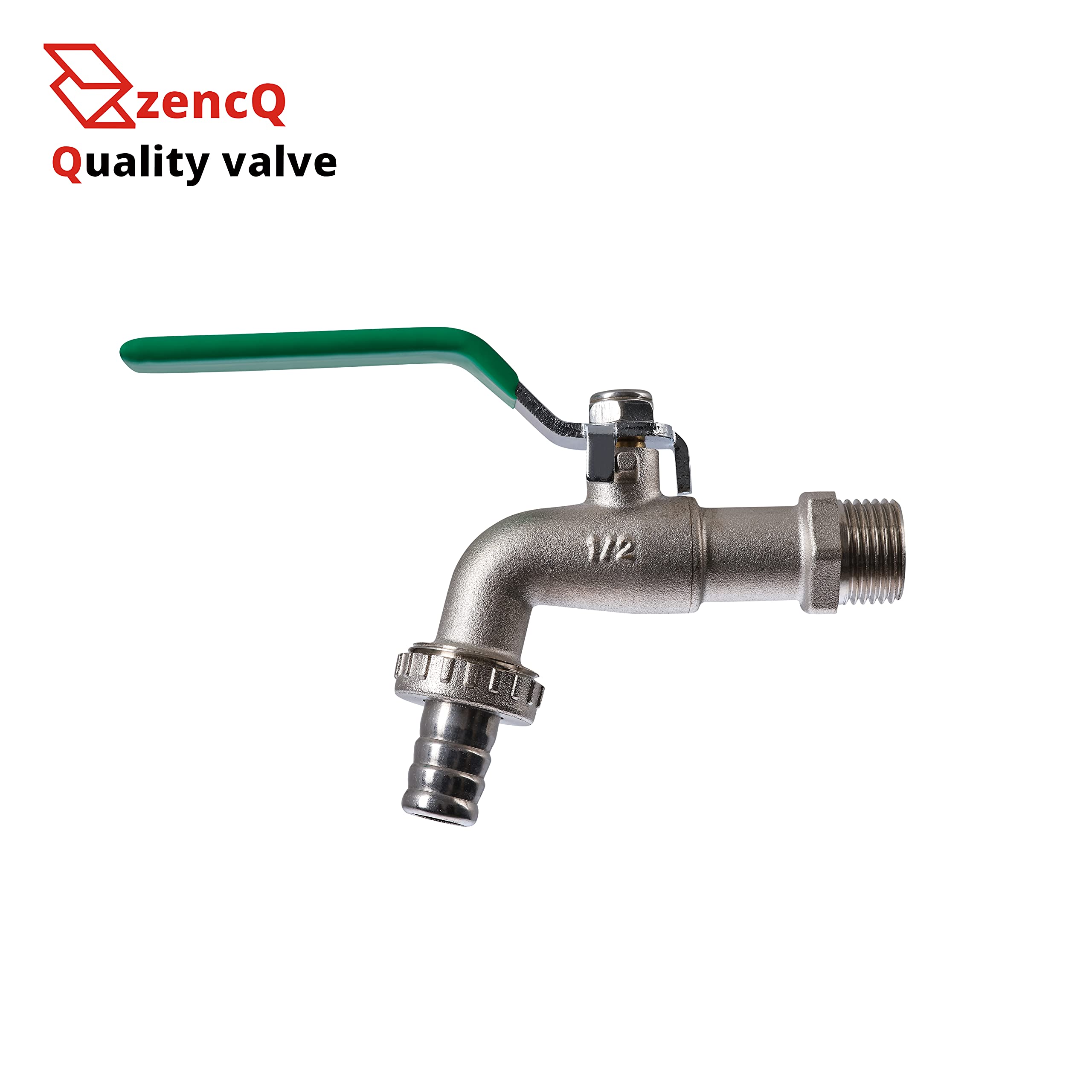 Rubinetto A Sfera BON-VAL 2 Vie 1/2 Pollice DN15 PN40 - Ottone Usato