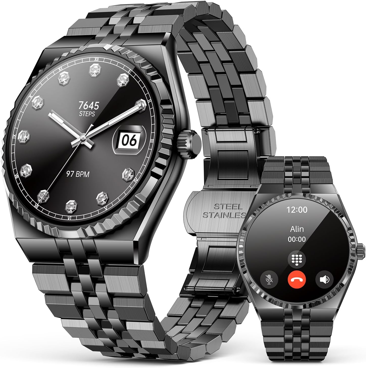 Luxury Smart Watch for Men, Bluetooth...