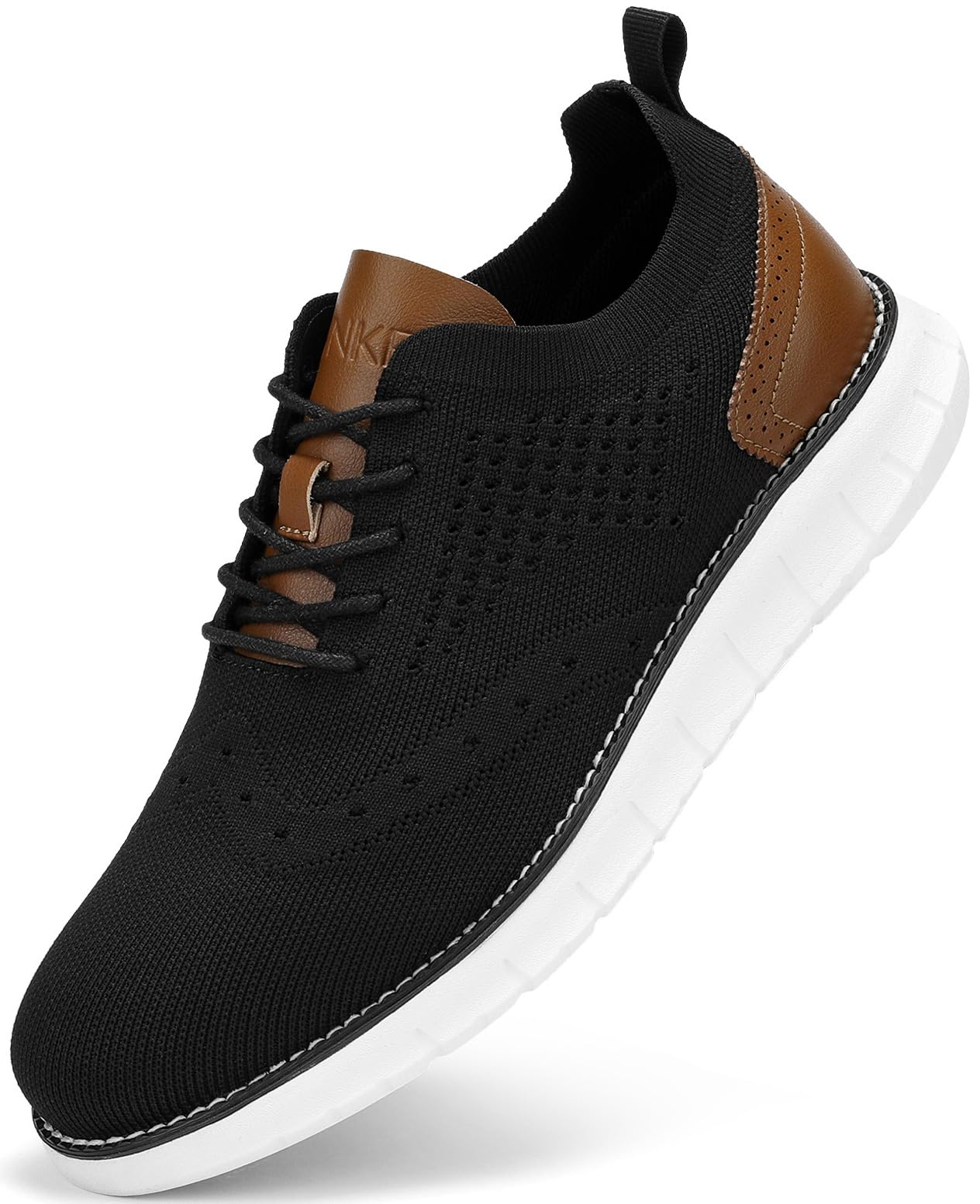 SVNKE Zapatos de Cordones Zapatillas de Vestir Clásico Oxfords Formales Derby para Hombre Boda Negocios