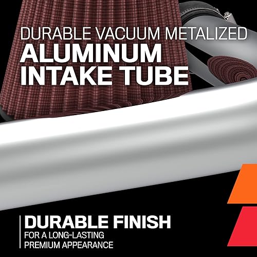 Miniatura 9 de K&N - sistema de admisión de aire frío Alto rendimiento, aumenta la potencia Compatible con ChevyGMCCadillac 2007-2009 (Avalanche, Silverado 1500,