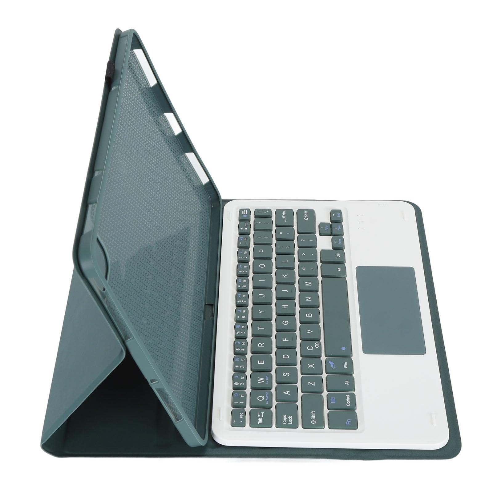 Jiawu Custodia con Tastiera Bluetooth per Pad 5 e 5 Pro da 11 Pollici, Rimovibile con Touchpad e Slot per Matita Magnetica, Custodia Protettiva Sottile e Leggera per Tablet con Copertura Completa e