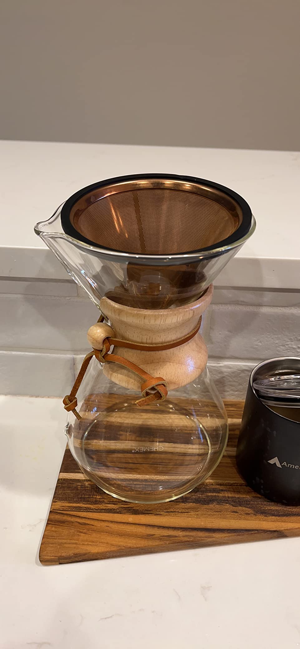 8/mo Finance Chemex PourOver Glass Coffeemaker Classic Series 8